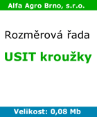 rozm�rov� �ada - Usit krou�ky